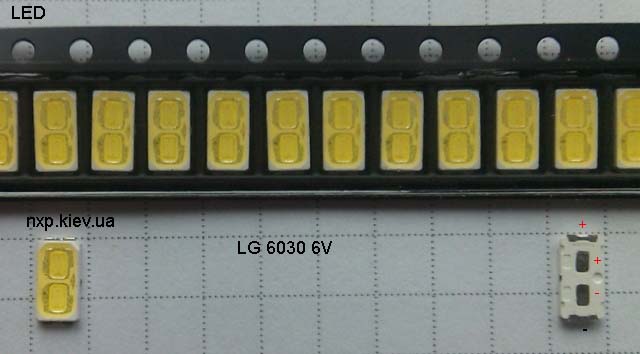 LED LG 6030 6V 140ma купить Киев