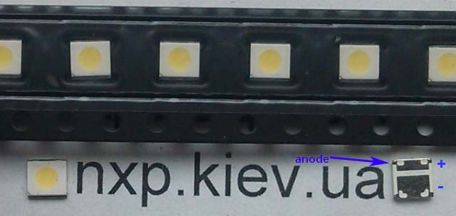 LED WOOREE 3535 3V 280ma W31 купить Киев