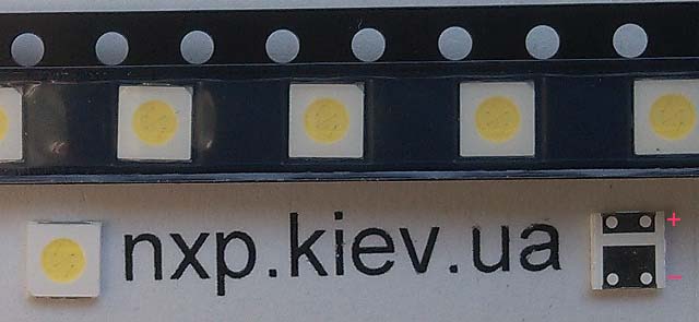 LED UNI 3535 6V 250ma U61 купить Киев