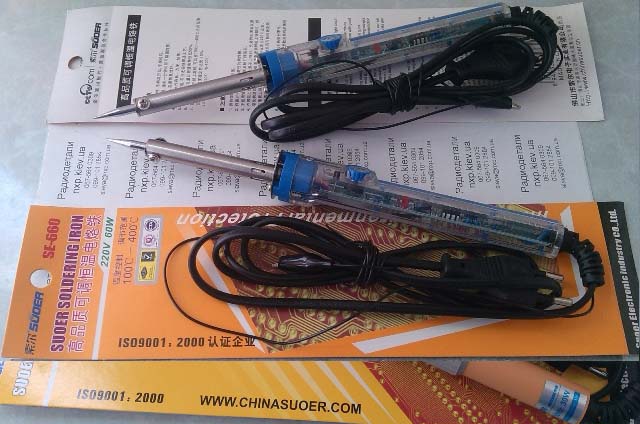 купить паяльник с терморегулятором Suoer Киев, Харьков, Львов, Днепр, Одесса