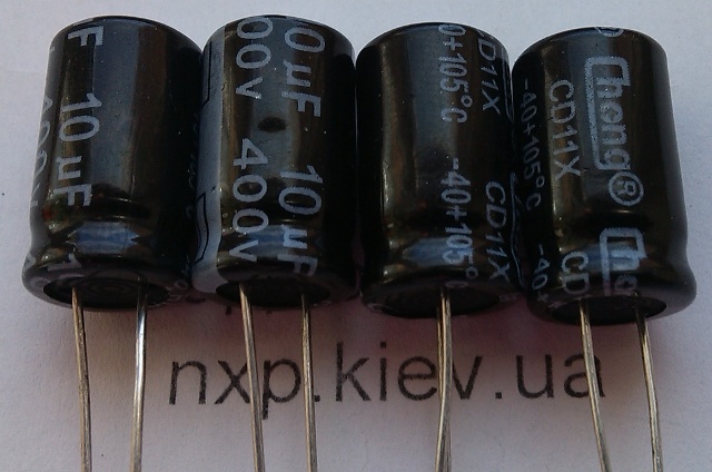 конденсатор 400V 10uF 10/17/105