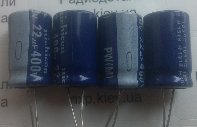 конденсатор 400V 22uF 13/22/105
