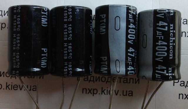 конденсатор 400V 47uF 16/27/105