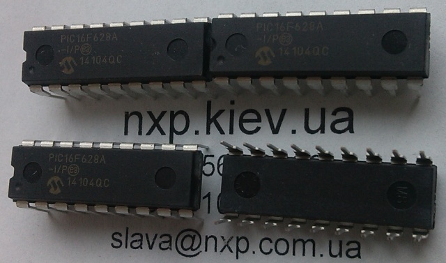 PIC16F628A-I/P оригинал купить Киев
