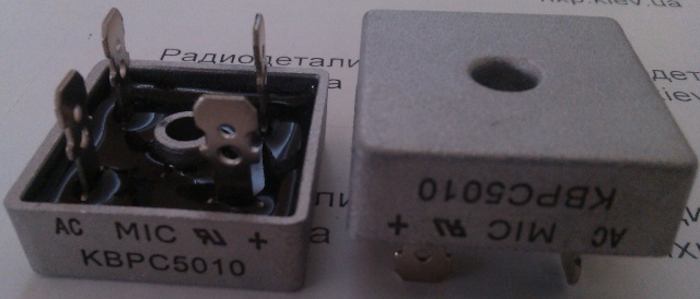 Диодный мост купить Украина. Диодный мост KBPC5010 Киев, Харьков, Львов, Днепропетровск, Одесса