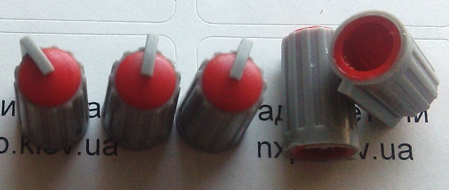 Ручка цвет серый-красный