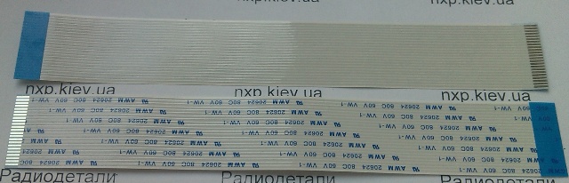 плоский шлейф 23 pin шаг 1.0mm